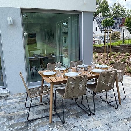 Zugzuflucht-Neues, Modernes Ferienhaus Freiberg Kültér fotó