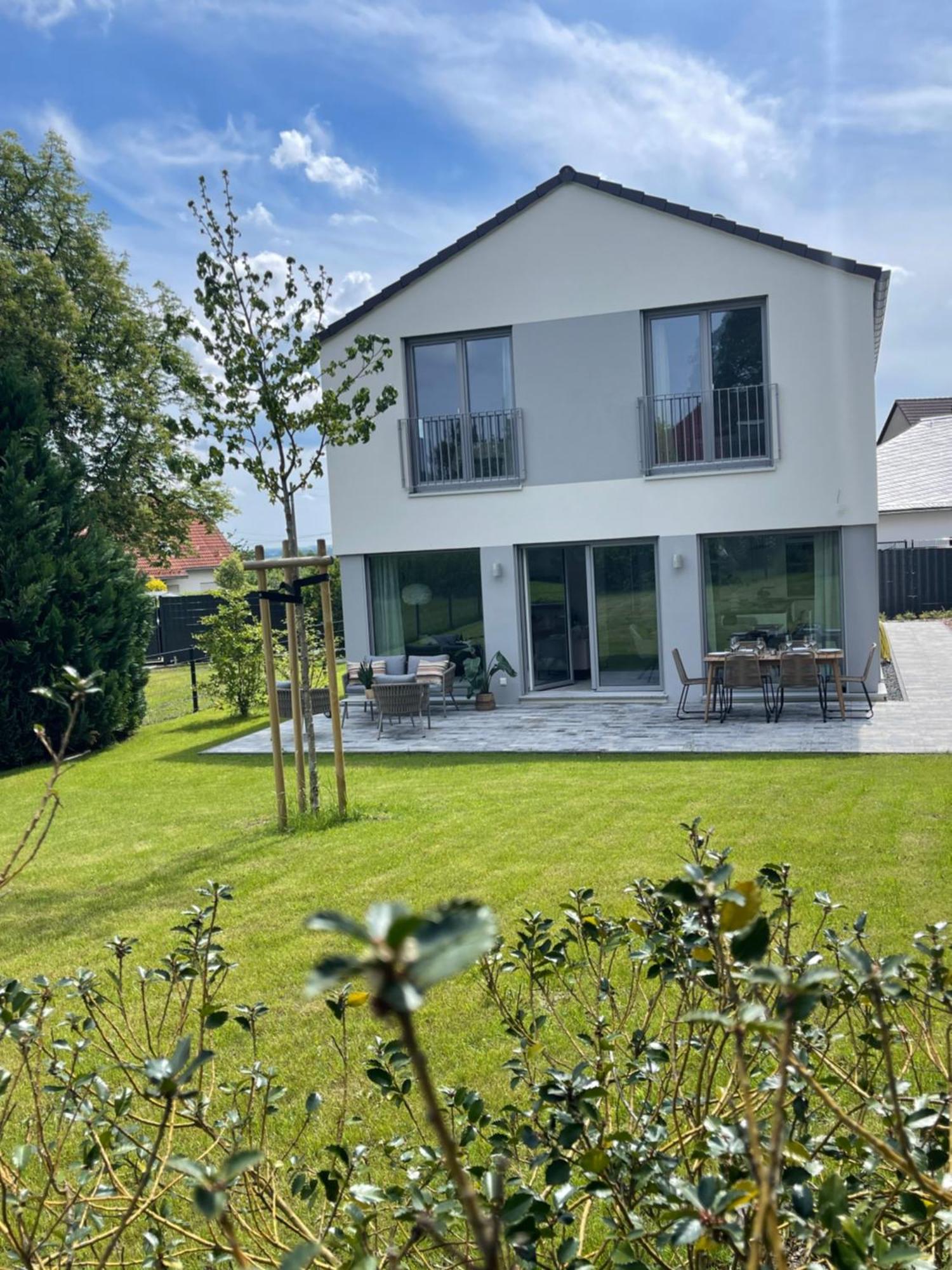 Zugzuflucht-Neues, Modernes Ferienhaus Freiberg Kültér fotó