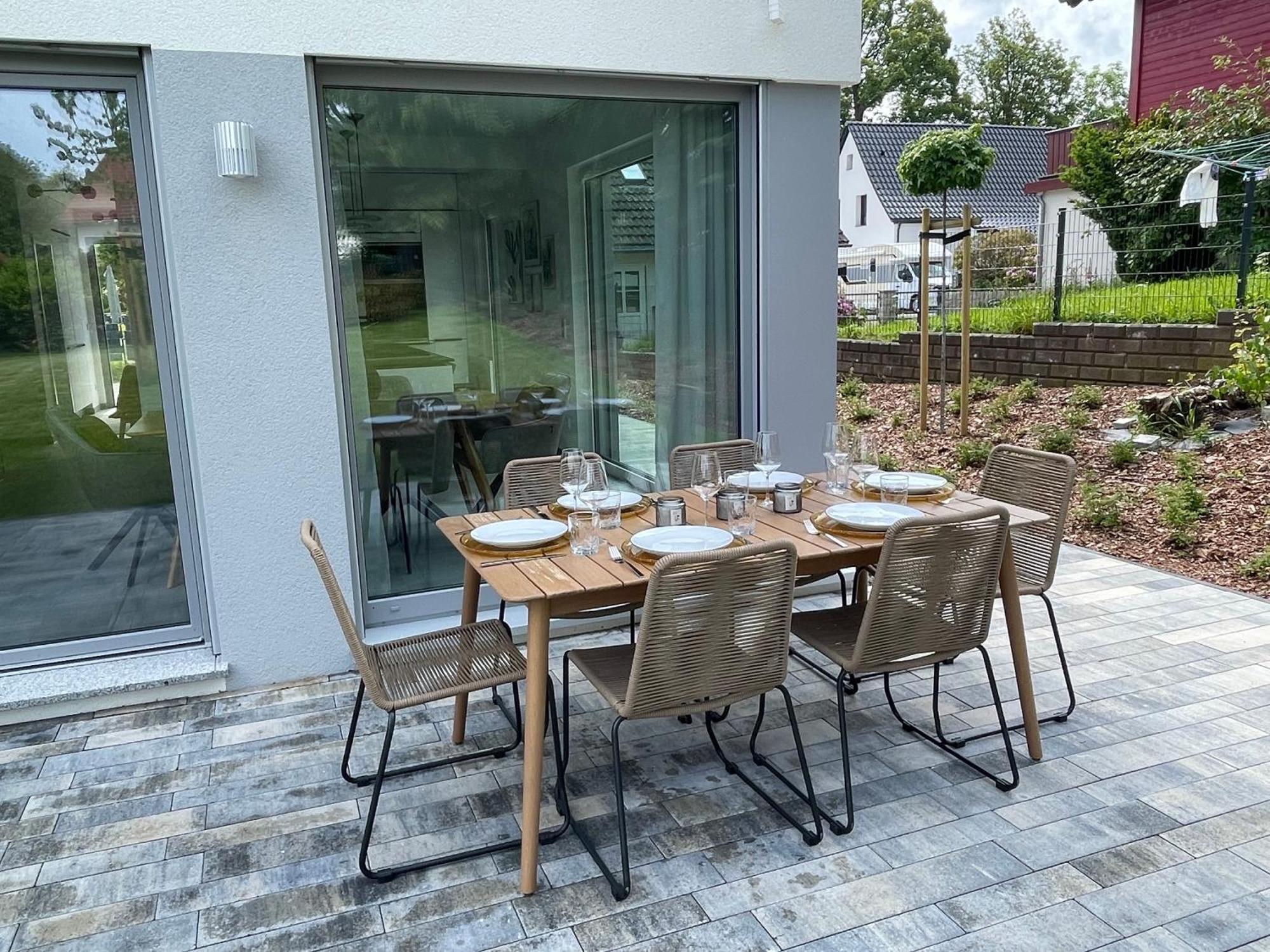 Zugzuflucht-Neues, Modernes Ferienhaus Freiberg Kültér fotó