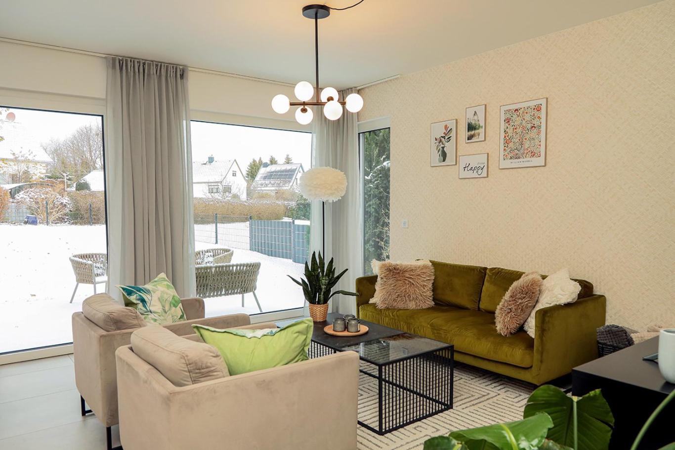 Zugzuflucht-Neues, Modernes Ferienhaus Freiberg Kültér fotó